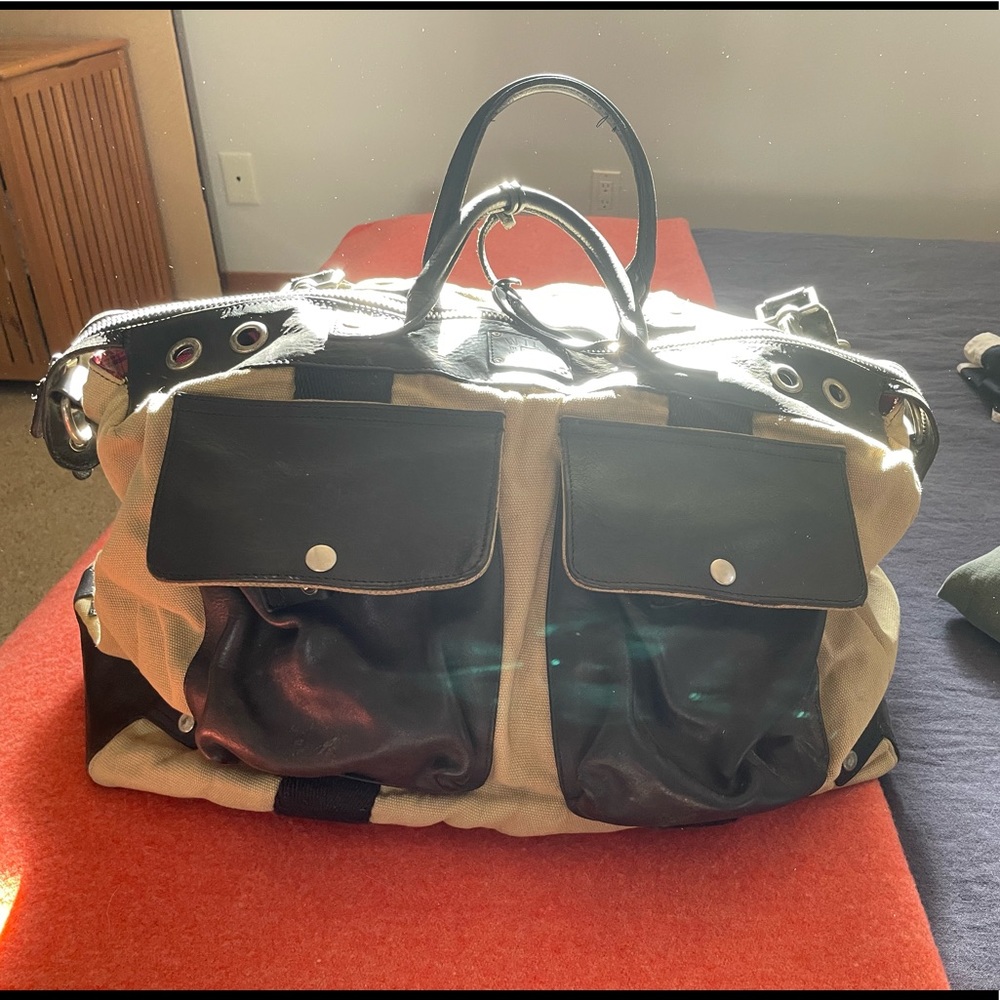 WILL CANVAS & LEATHER TRAVEL DUFFLE